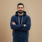 Casual Zip Pocket Hoodie For Men Fashion Grand