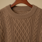 Men's casual o-neck knitted pullover jumper Fashion Grand