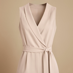 Women's Elegant Sleeveless Wrap Jumpsuit Fashion Grand