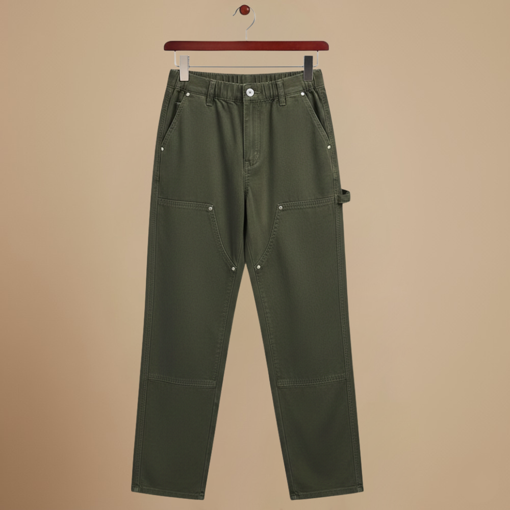 Women's casual minimalist denim pants Fashion Grand