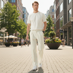 Men's comfy summer straight loose trousers Fashion Grand