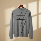Men’s long sleeve graphic pattern sweater Fashion Grand