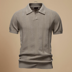 Men's v-neck collar short sleeve polo shirt Fashion Grand