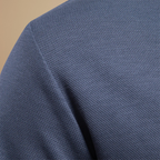 Men's long sleeve polo shirt with turned-down collar Fashion Grand