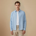 Men’s Linen Collar Shirt Fashion Grand