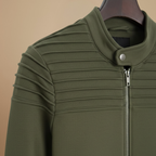 Men’s slim fit zip with long sleeves jacket Fashion Grand