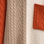 Cute Patchwork Cable Knit Casual Sweater for Women Fashion Grand