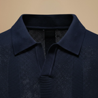 Men's v-neck collar short sleeve polo shirt Fashion Grand