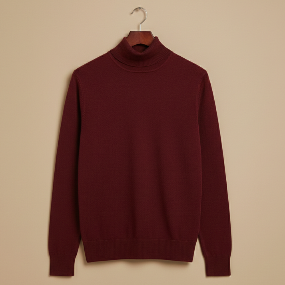 Men's casual high-neck pullover jumper Fashion Grand