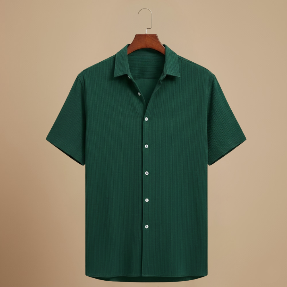 Casual Short Sleeve Button Up Summer Shirt Fashion Grand