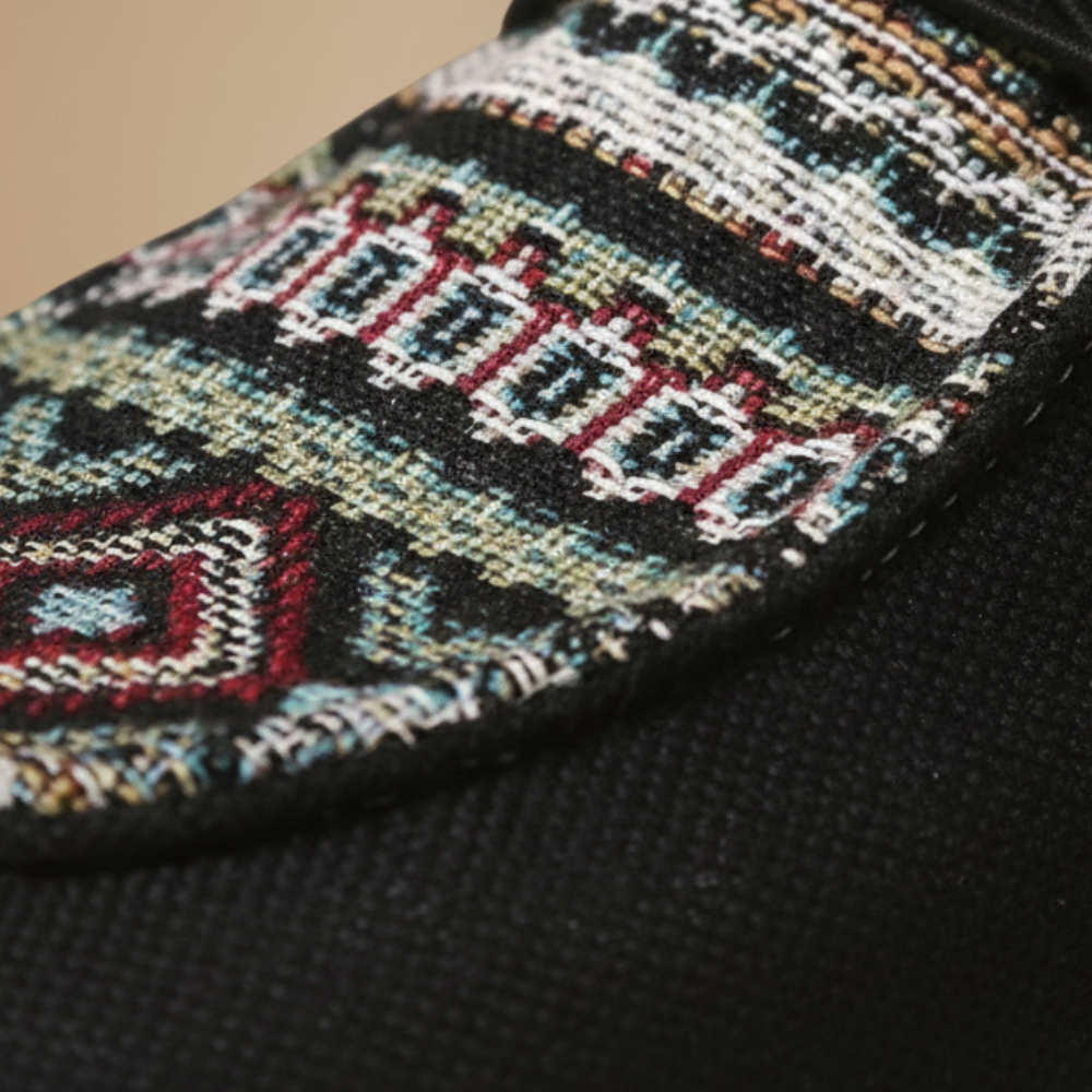 Women's casual patterned slip-on loafers Fashion Grand