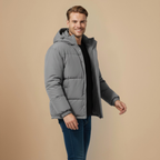 Men's Oversized Hooded Fleece Winter Parka Fashion Grand