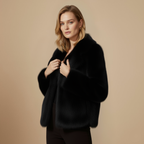 Soft faux fur coat for women Fashion Grand