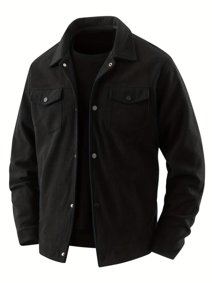Men's Casual Corduroy Jacket Fashion Grand