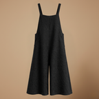 Women’s wide-leg jumpsuit with strap detail for casual wear Fashion Grand