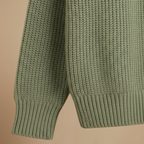 Men's ribbed crewneck pullover jumper Fashion Grand