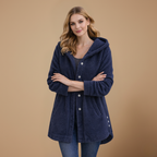 Women’s casual hooded fleece jacket Fashion Grand