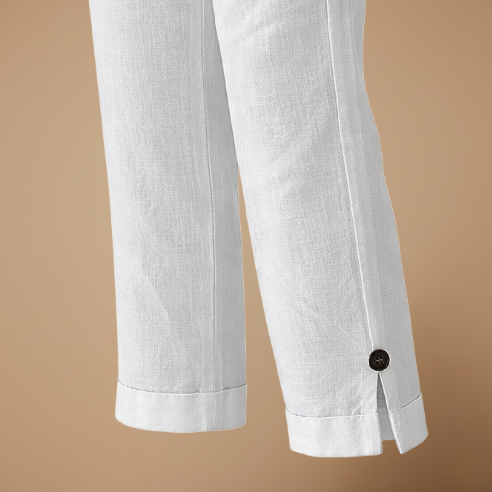 Women’s straight pants with pockets Fashion Grand