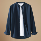 Men's vintage spring long-sleeve shirt