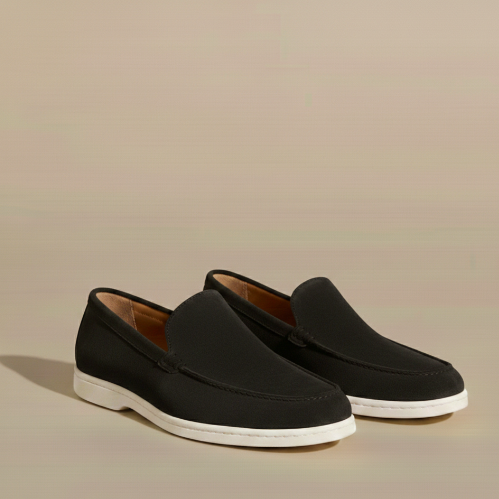 Men's casual classic loafers white contrast sole Fashion Grand