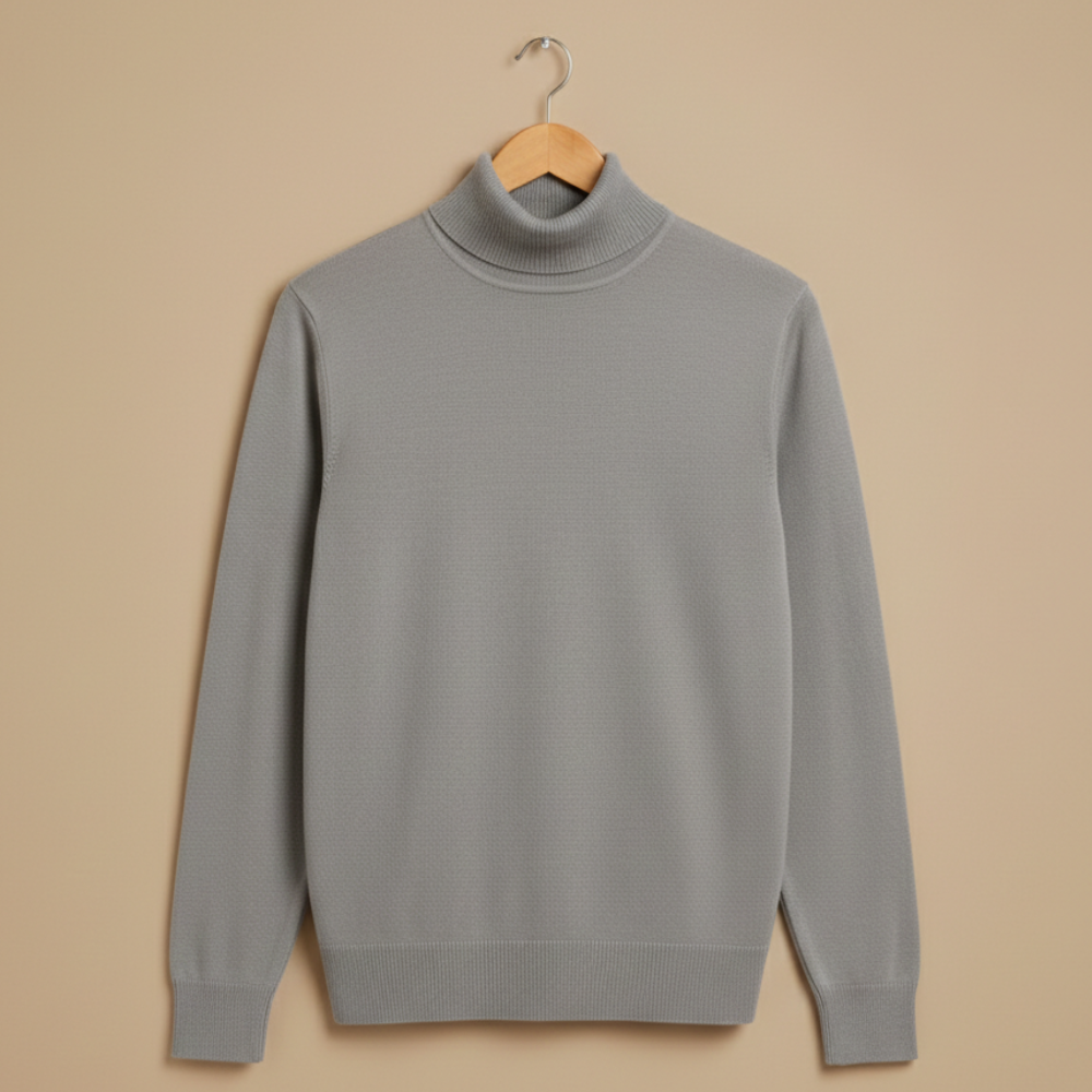 Men's casual high-neck pullover jumper Fashion Grand