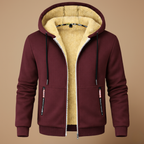 Casual Thick Fleece Lined Hoodie Jacket Fashion Grand