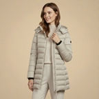 Slim Fit Hooded Long Winter Padded Coat Fashion Grand