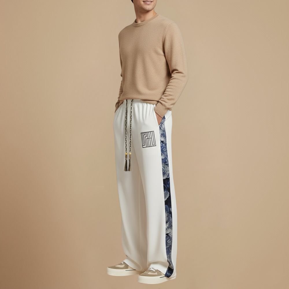 Men’s Drawstring Casual Pants Fashion Grand