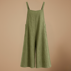 Women’s wide-leg jumpsuit with strap detail for casual wear Fashion Grand