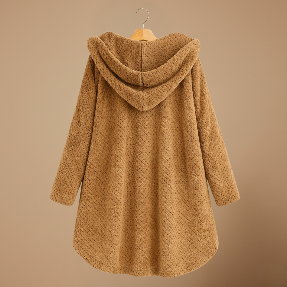 Women’s casual hooded fleece jacket Fashion Grand