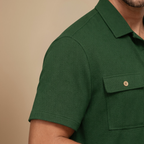 Casual Shirt Trousers Matching Two Piece Set for Men Fashion Grand