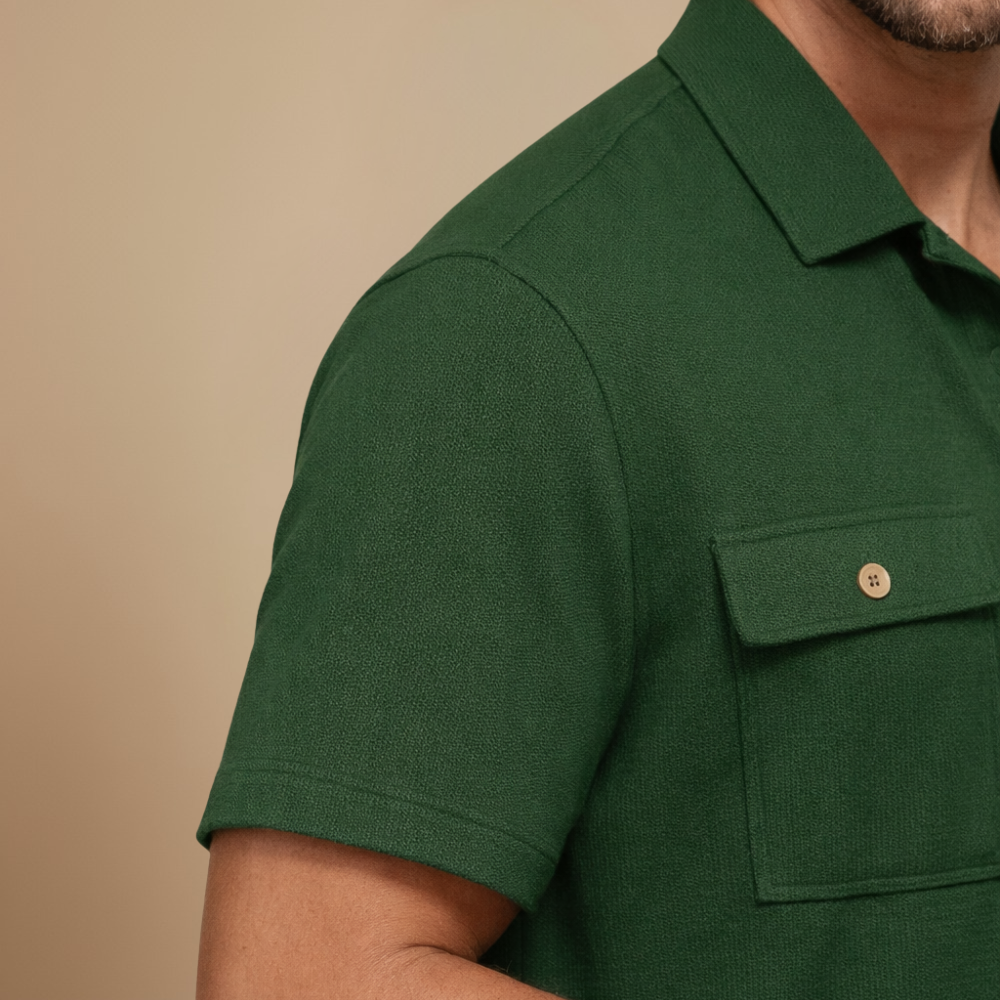 Casual Shirt Trousers Matching Two Piece Set for Men Fashion Grand