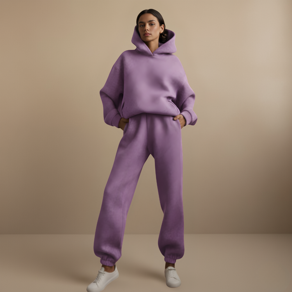 Comfortable hoodie and jogger set Fashion Grand