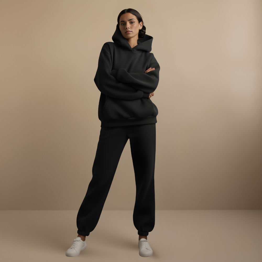 Comfortable hoodie and jogger set Fashion Grand