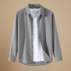 Men's vintage spring long-sleeve shirt