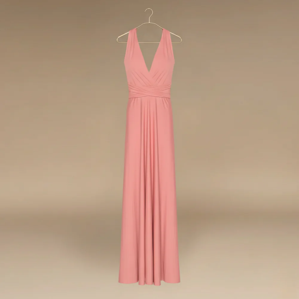 Women's convertible wrap evening gown dress Fashion Grand