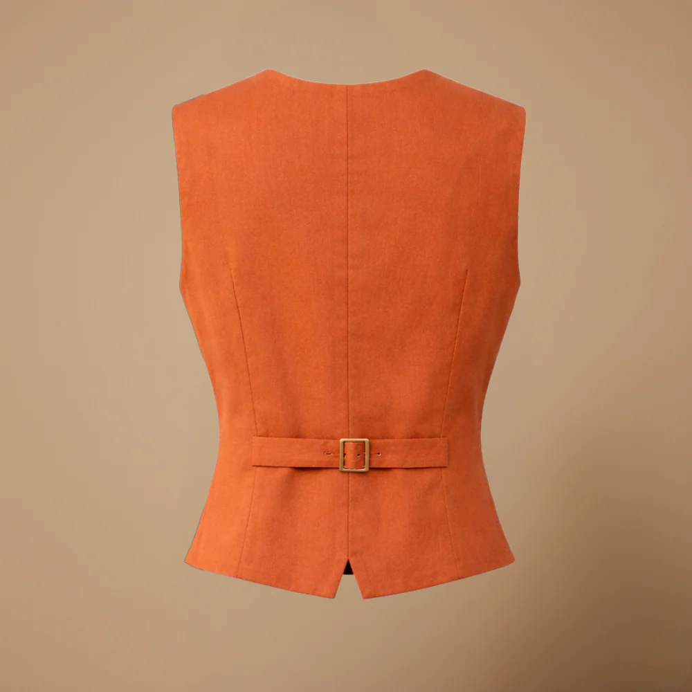 Women’s tailored vest and wide-leg trousers set Fashion Grand