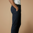 Men's slim fit business ready ankle length trousers Fashion Grand