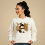 Christmas Print Sweatshirt for Women Fashion Grand