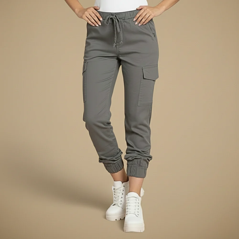 Women's Multi-Pocket Cargo Sweatpants Fashion Grand