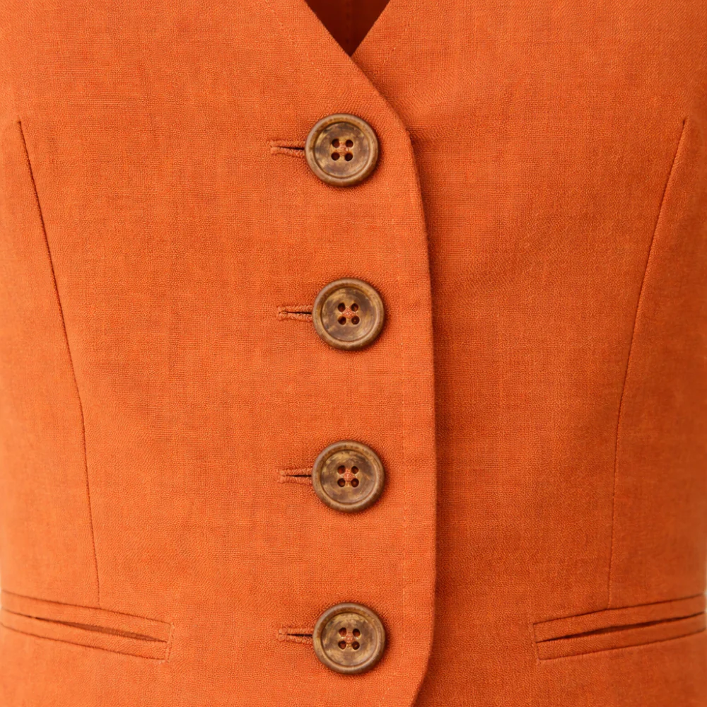 Women’s tailored vest and wide-leg trousers set Fashion Grand