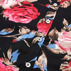 Men's shirt with floral print – long sleeves for a modern casual style Fashion Grand