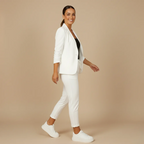 Women's Office Blazer Jogging Trousers Set Fashion Grand