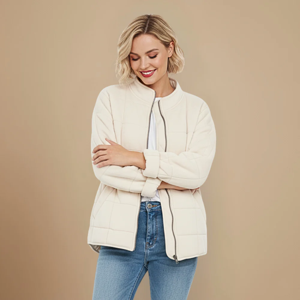 Women's Padded Jacket Casual Quilted Style Fashion Grand