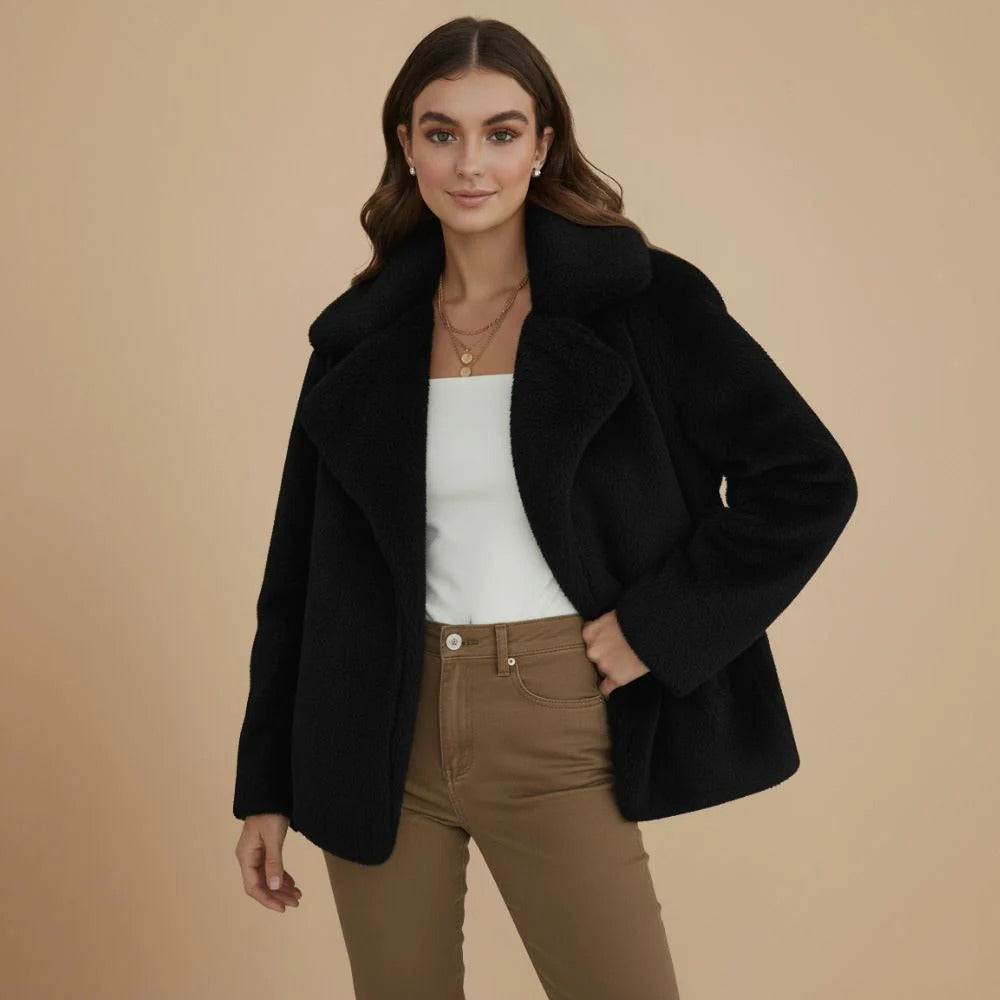 Ladies Classic Soft Touch Winter Coat Fashion Grand