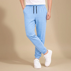 Men’s casual slim fit checkered sweatpants Fashion Grand