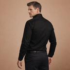 Men’s slim fit long sleeve shirt for casual wear and refined style Fashion Grand