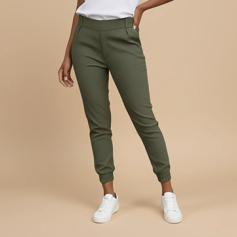 Women's Slim Fit High Waist Joggers Fashion Grand