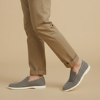 Men's casual classic loafers white contrast sole Fashion Grand