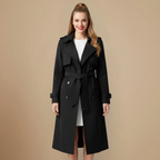 Elegant Slim Fit Mid Length Trenchcoat for Women Fashion Grand